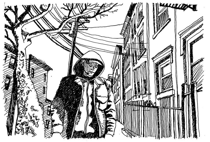 Down the Street